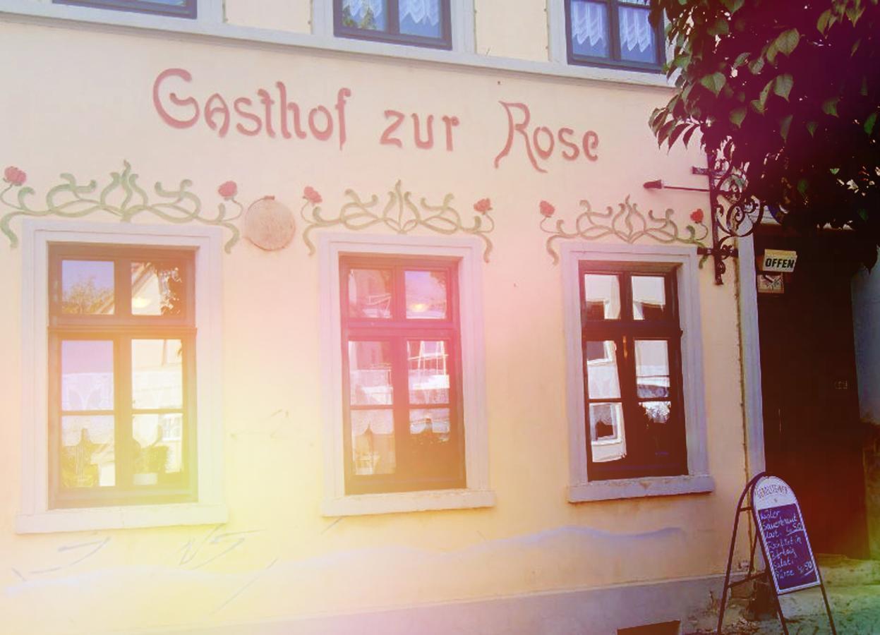 Gasthaus & Pension "Zur Rose" Weimar  Zewnętrze zdjęcie